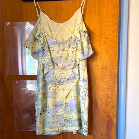 BCBGeneration Women’s Citrus Multi Flounce Mini Dress - Picture 4 of 5